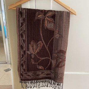 Wool Beaded Shawl